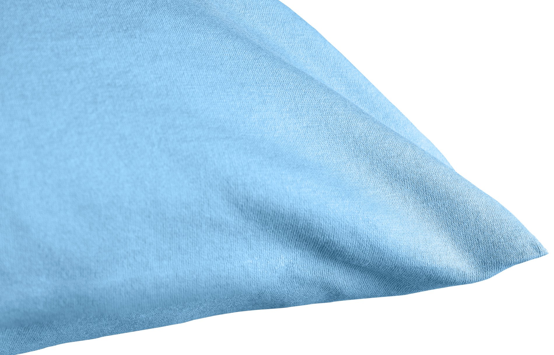 Edel-Zwirn-Jersey hellblau B80cm Edel-Zwirn-Jersey hellblau B80cm