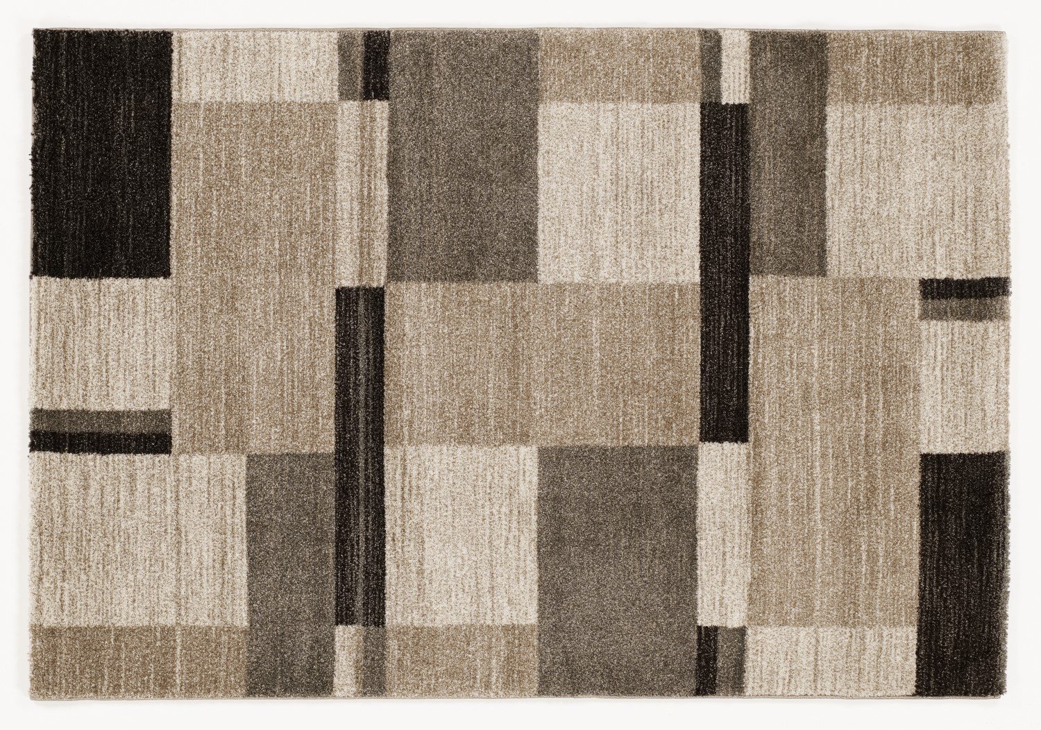 moderner Designer Teppich Öko-Tex CASTLE BEPPO beige-braun moderner Designer Teppich Öko-Tex CASTLE BEPPO beige-braun