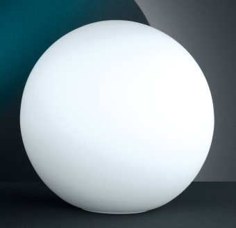 Tischleuchte Kugel opal, Weiß Tischleuchte Kugel opal, Weiß