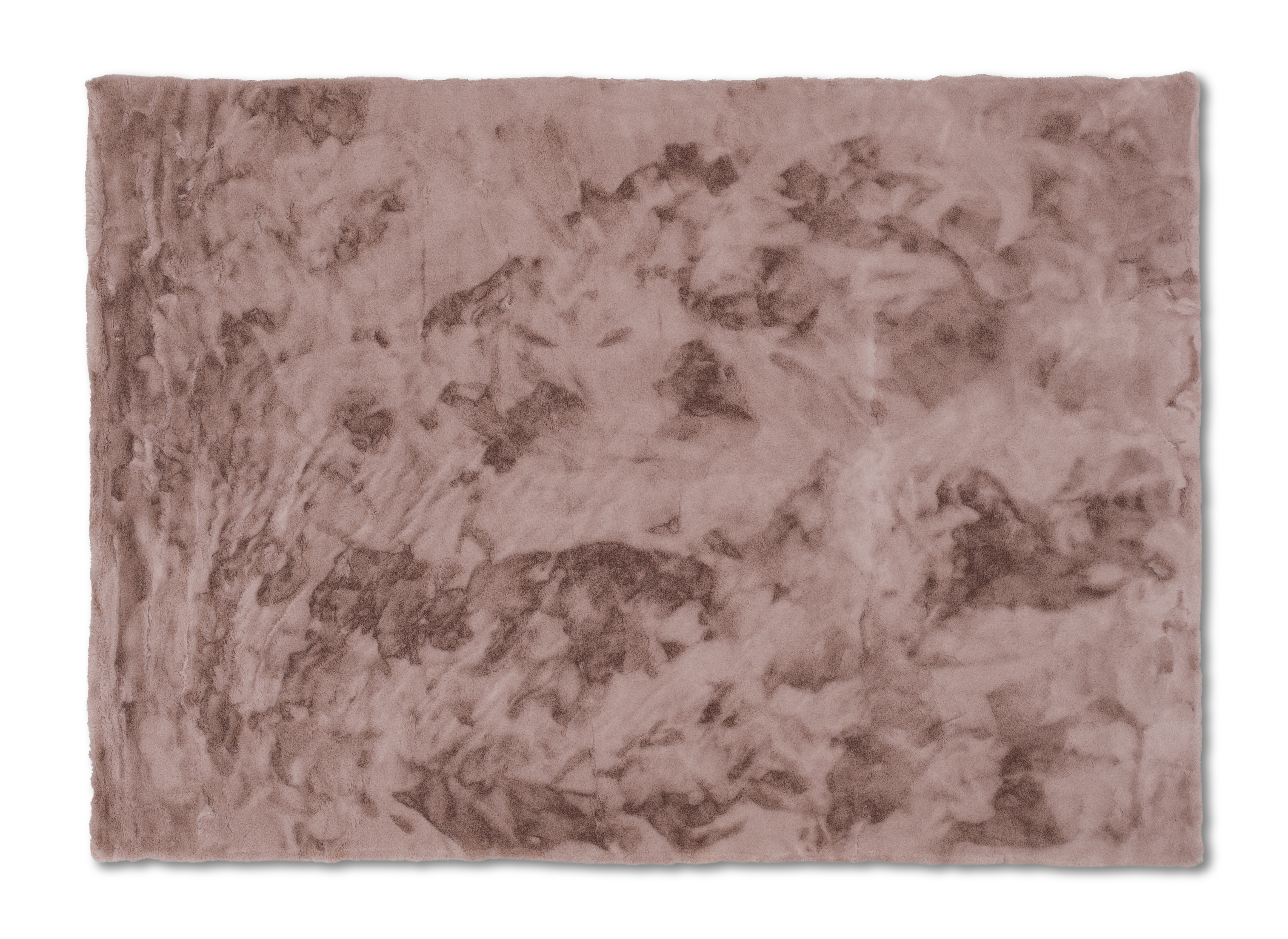Schöner Wohnen Schaffelloptik Tender altrosa 120x180