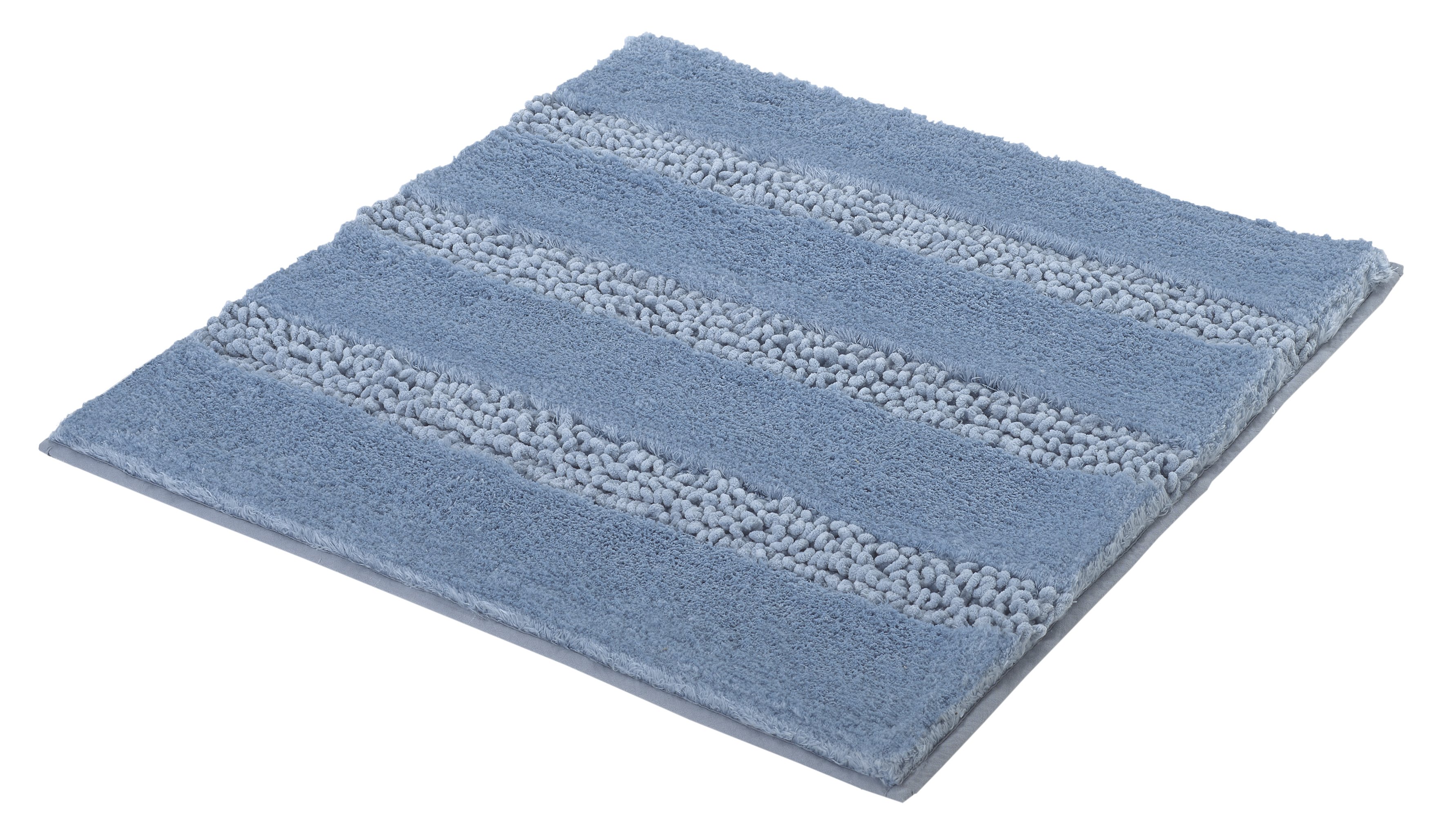 Badteppich Monrovia Stahlblau B:60cm Badteppich Monrovia Stahlblau B:60cm