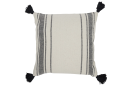 Roomio Kissenhülle No. 9411 Schwarz Beige 45 x 45 cm