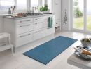 Fußmatte wash+dry Trend-Colour Stahlblau 60 x 180 cm
