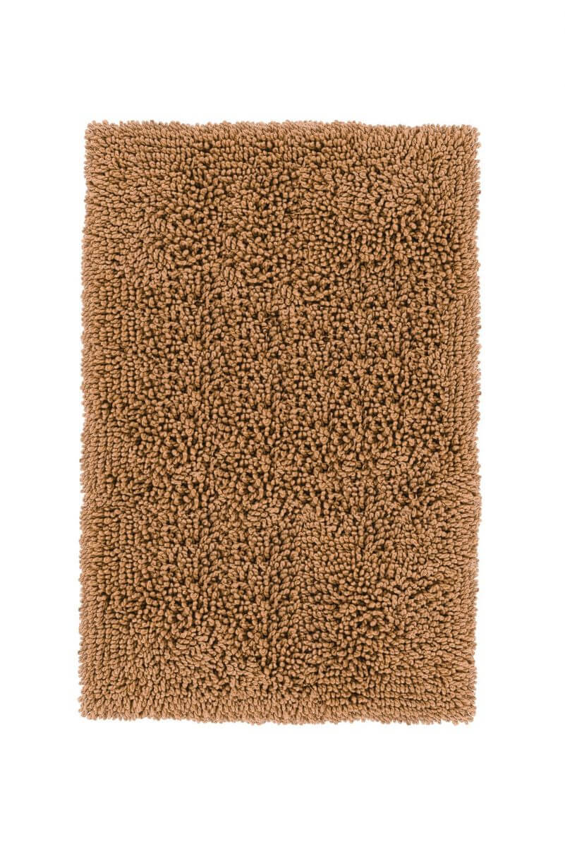 Badteppich Fergana 70x120cm, Cognac Brown Badteppich Fergana 70x120cm, Cognac Brown