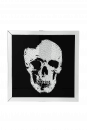 Wandbild Mirror Skull Transparent