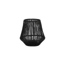 Trendhopper Windlicht Vitu Schwarz 12 cm