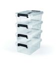 4er Set Aufbewahrungsboxen 12L EASYmaxx