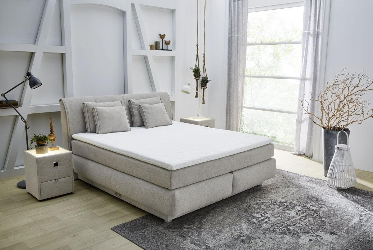 Boxspringbett Carla Mix Gelb Boxspringbett Carla Mix Gelb
