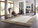 Teppich aus Indien LB Heaven Bordüre Beige 170 x 240 cm