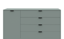 Kommode Bonnie Pinie Green 168 x 87 cm
