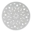 Wandornament weiß D48cm