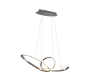 Reality Leuchten LED Pendelleuchte Sansa