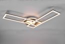 Reality Leuchten LED Deckenleuchte Twister Nickel