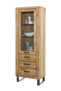 Vitrine Tina Holzfarben