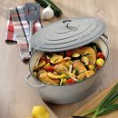 kela Bräter Calido Oval Grau 9,3 L