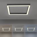 Paul Neuhaus LED Deckenlampe Pure-Lines Q Anthrazit