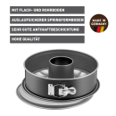 Kaiser Springform Inspiration mit Rohrboden Ø 28 cm Runde Springform mit Rohrboden, Antihaftbeschichtung, auslaufsicher, hohe Qualität, Made in Germany.