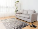 Webteppich Assoro Hellgrau 200 x 290 cm