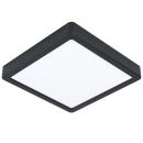 EGLO LED Aufbauleuchte Fueva-Z Schwarz 21 x 21 cm