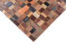 Lederteppich Bonanzas Idaho Multicolor 170 x 240 cm