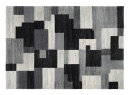 Webteppich Nara Grau-Schwarz 240 x 340 cm