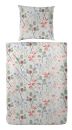 Hahn Biber Garnitur Blumen 135 x 200 cm