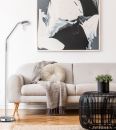 Fischer & Honsel 1-flg LED Stehleuchte Pool-TW Nickel