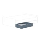 Paidi 1/2 Bettkasten Little Flo Blau