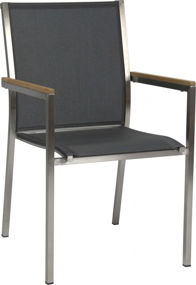 Sessel Stapelsessel Polaris Edelstahl mit Bezug Textilen Sessel Stapelsessel Polaris Edelstahl mit Bezug Textilen