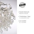 Paul Neuhaus 10-flg Deckenlampe Ricicle Chrom