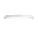 Runde LED-Deckenleuchte in Weiß, modernes Design, energiesparende Deckenlampe für Wohnräume.