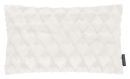 Fluffy Hearts Kissen 30x50cm, weiss
