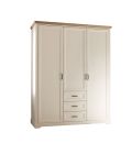 Kleiderschrank Jasmin Weiß