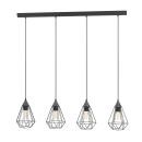 EGLO Pendellampe Tarbes 4-flg