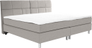 Boxspringbett Fatena Hellgrau 240 x 200 cm