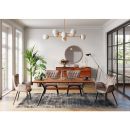 Stuhl Black Marshall Velvet Grau