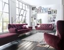 2,5-Sitzer Sixty Lila