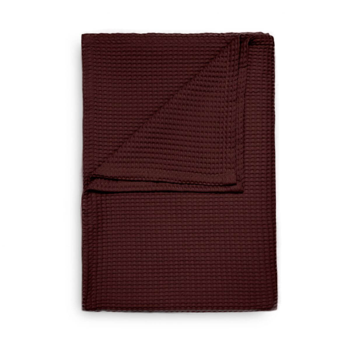 Waffel Plaid 240x260cm Port Red Waffel Plaid 240x260cm Port Red