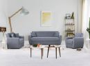 2-Sitzer Alanya Grau 109 x 127