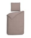Satin Garnitur Diamante Rose Tan 135 x 200 cm