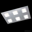 Grossmann 6-flg LED Deckenlampe Basic Aluminium