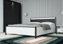 Bettrahmen High Rock Grau-Schwarz 180 x 200 cm