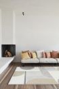 Webteppich Varis Grau Gold 80 x 150 cm