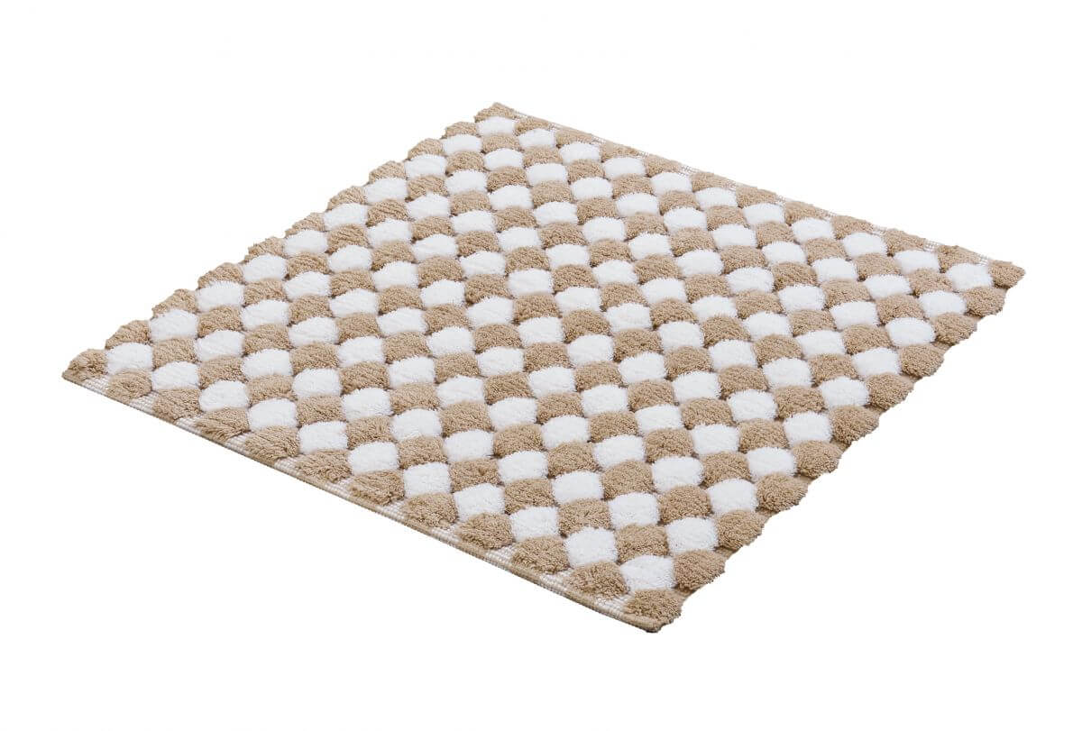 Badteppich Merida Taupe B:60cm Badteppich Merida Taupe B:60cm