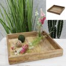 Deko-Tablett Mangoholz B30cm