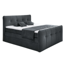 Boxspringbett Como Anthrazit 180 x 200 cm