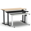 Schreibtisch eComo Schwarz 160 x 80 cm