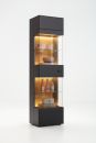 Vitrine Jacky Schwarz 50 x 195 cm