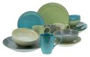 CreaTable 16tlg. Kombiservice Nature Collection Farbmix