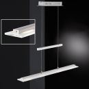 Fischer & Honsel LED Pendelleuchte Tenso TW 64 cm nickelfarben